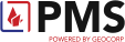 PMS powered by geocorp logo